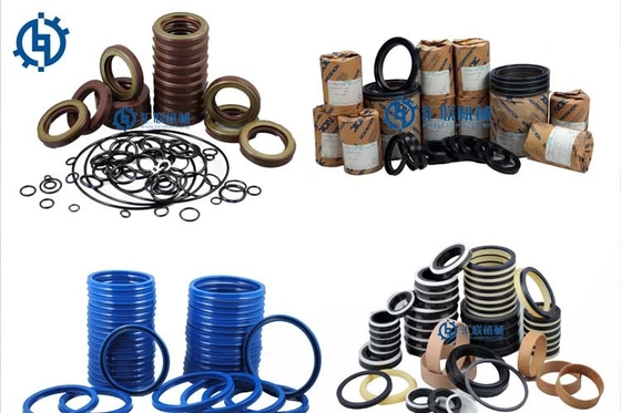 Mesin Konstruksi Excavator Seal Kit Hidrolik Cylinder O Rings
